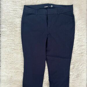Old Navy Navy Pixie High-Waisted Ankle Pants | 14 | NWOT